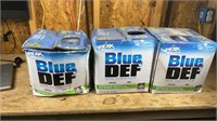 Blue Def Diesel Exhaust Fluid - 3 Full Gallons