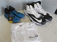 NEW Nike & Under Armour Shoes / BMW Golf Shirt