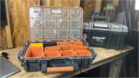 Two tool boxes hard plastic