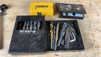 Assorted drill bits