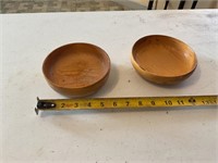 Wooden bowls