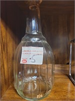 Old Clear Glass Decanter