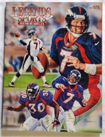 Rare Near Mint Legends Sports JOHN ELWAY Mag #82