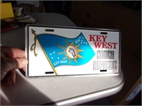 key west florida license plate konch republic