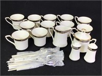 Noritake Fine China Teacups, Astro Spoons & More