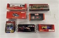 Group of NASCAR Diecast Collectibles