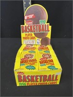 1990 Fleer NBA Sealed Card Packs in BOX