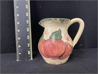 Richard Kale Apple Handpainted Pottery Pitcher