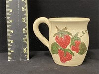 Richard Kale Strawberry Pottery Mug