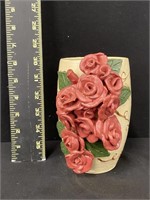 Richard Kale Rose Pottery Vase