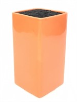 Smeese Ceramics Orange Vase w/ Insert