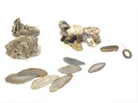 Misc. Polished & Raw Mineral Specimens