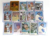 Fifteen (15) 1973 Topps Baseball Cards incl. Jim