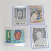 1960 Cards: Duke Snider, Don Larsen and Hoyt