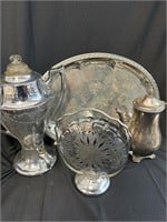 Lot of Silver Plated Dining Ware