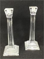 Set of Waterford Crystal Candle Holders