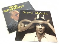 Bob Newhart & Steve Martin Comedy LP Records