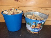 labatt's blue beer buckets lots corks