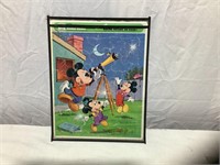 Vtg Mickey Mouse Frame Trsy Puzzle with picture