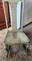 Child's (?) High Back Rocking Chair
