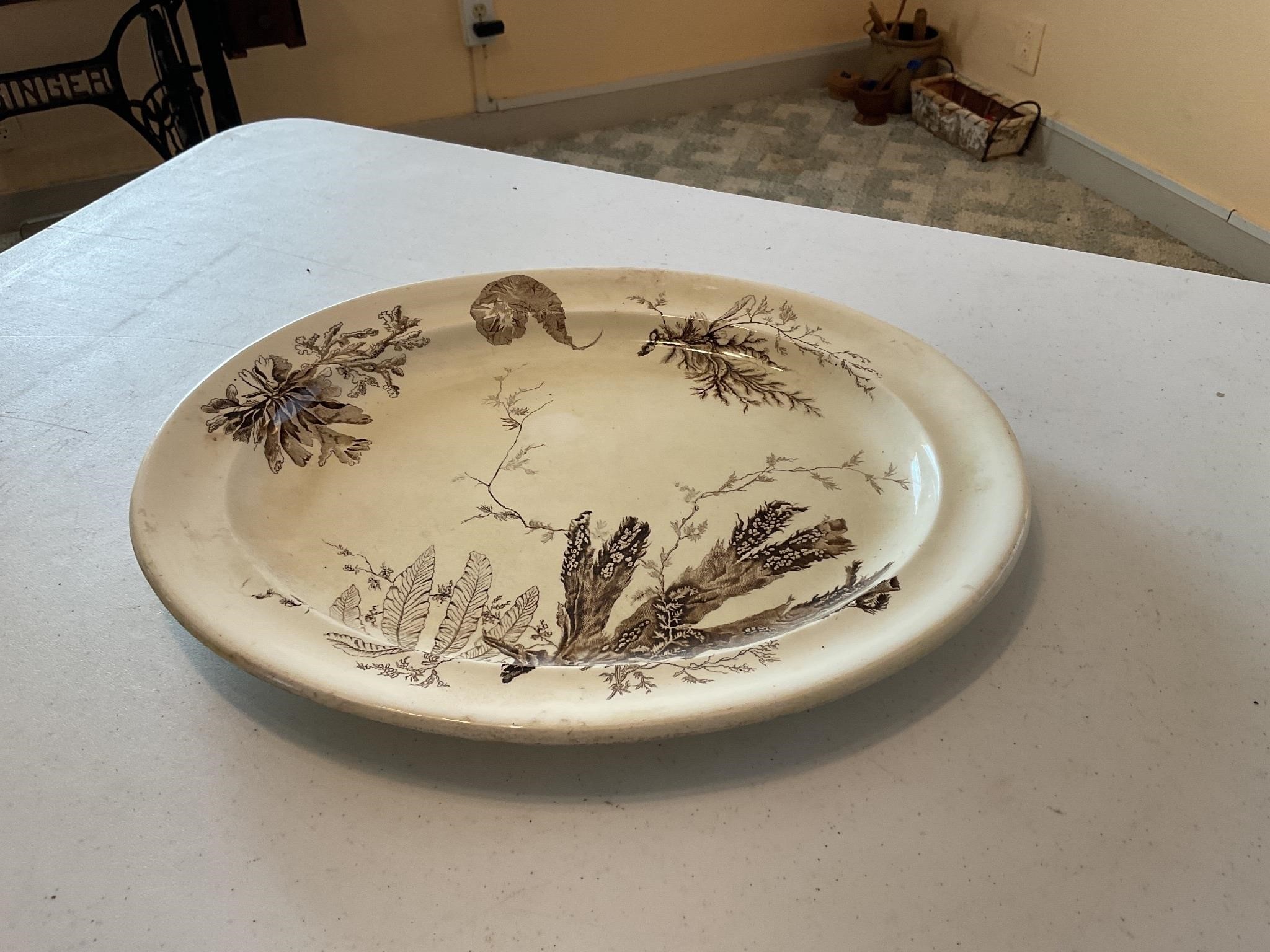 Antique plate