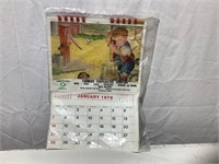 1979 Farmers Coop Calendar Aurelia