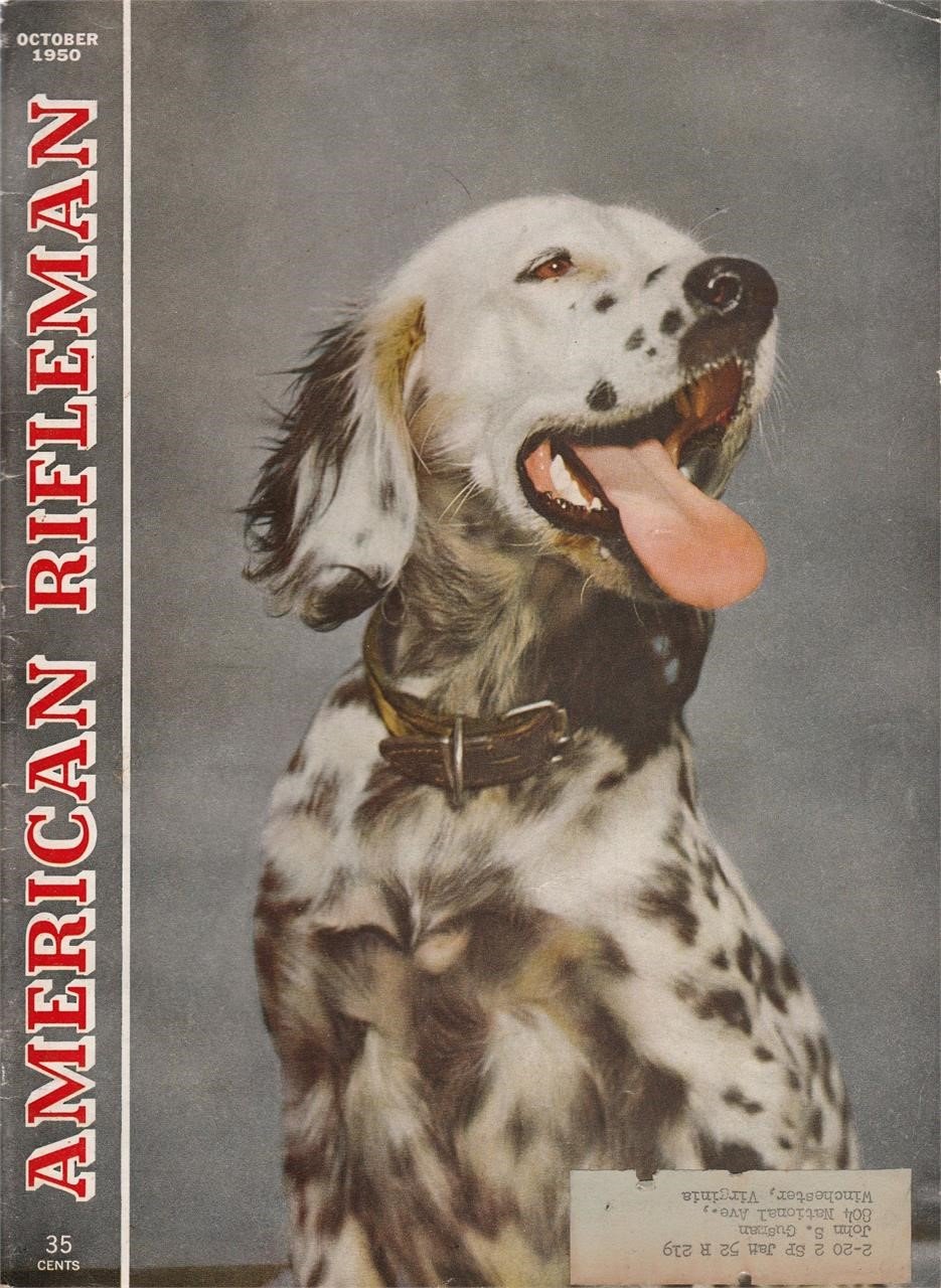 October 1950 American Rifleman Magazine