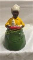 Vintage Black Americana McCoy Pottery Cookie Jar