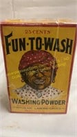 Fun-To-Wash Washing Powder Box