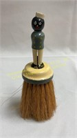 Vintage Black Americana Figural Whisk Broom