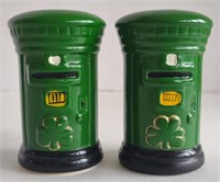 Green Irish Post Salt Shakers (2"×3")
