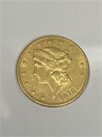 1878 United State $20 Gold Coin