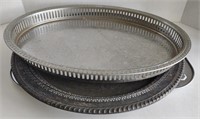 Metal Serving Plates (11"×15.5" - 12"×16")