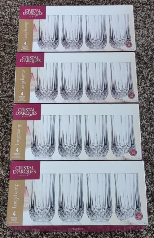 Longchamp Lead Cristal Glasses *(Bidding 1xqty)*