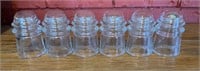 Vintage Dominion Glass Insulators (b)