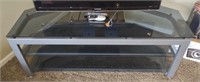 Glass 3 Self Coffee Table (58.5"×24"×22") ***(TV