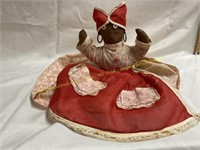 Folk Art cloth doll (no legs)