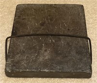 Soapstone Bed Foot Warmer, 8x10in