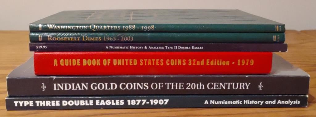 Dimes/Quarters Folders w/ Informational Books on