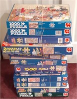 Jumbo 500-1500 Piece Puzzles