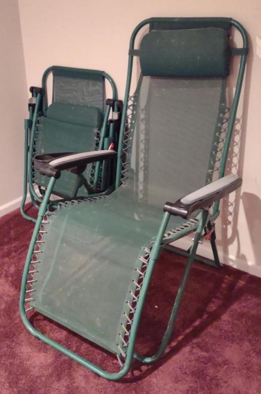 Zero Gravity Lounge Chairs, 44" *Bidding 1xqty