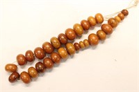 Large Amber Beads Necklace