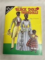 Black Americana Antique black doll paperdolls