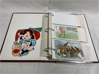 Vintage Easter Cards,Valentine cards album