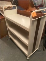 Mobile cart beige color nice condition