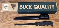 Buck Lakemate Fish Skinning Knife with Sheath,