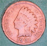 1901 Indian Head Penny