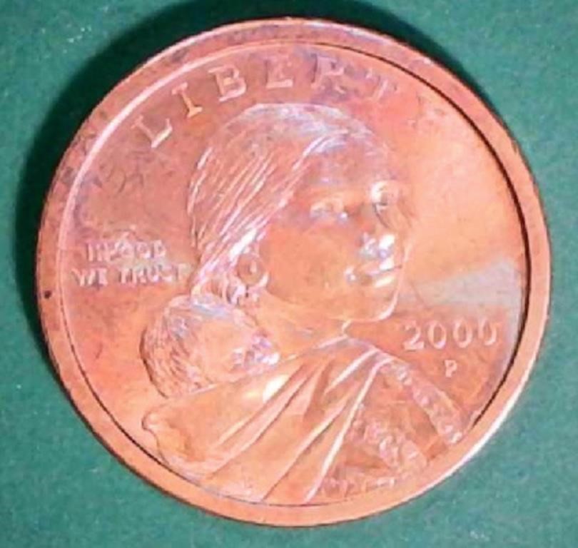 2000 P Sacagawea 1 Dollar coin