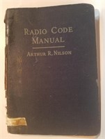1942 Radio Code Manual Arthur R. Nelson