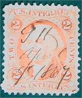 1862 Revenue Scott# R6